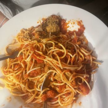 Adriatic Cafe - Spaghetti Meat Balls - Italian Near Me - Shenandoah, Texas