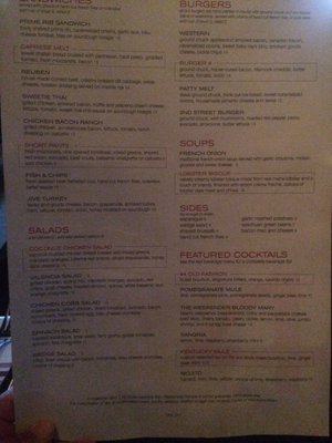 Menu photo 8 Number 4 Steakhouse Mankato, MN Menu photo 8 Number 4 Steakhouse Mankato, MN