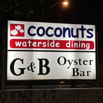 Coconuts - Here's the sign - Seafood Near Me - Fort Lauderdale, Florida