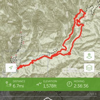 Ben Overturff Trail - Tracked using All Trails - Hiking Near Me - Monrovia, California