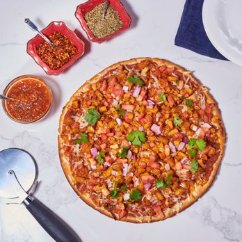 Namaste Pizza - Gluten Free Aloo Gobi Vegan Pizza Namaste Pizza - Indian Near Me - Oakland, California Namaste Pizza - Gluten Free Aloo Gobi Vegan Pizza Namaste Pizza - Indian Near Me - Oakland, California