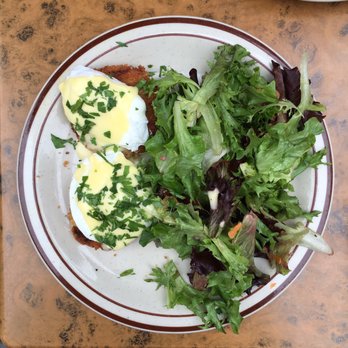 The Beehive - Salmon cake Benedict - American Near Me - Boston, Massachusetts