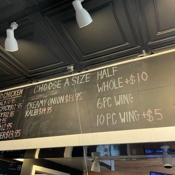 Krisp Korean Fried Chicken - Menu inside - Chicken Shop Near Me - Houston, Texas