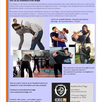 Acadiana Krav Maga - Adult Krav Maga Classes - Martial Arts Near Me - Lafayette, Louisiana Acadiana Krav Maga - Adult Krav Maga Classes - Martial Arts Near Me - Lafayette, Louisiana