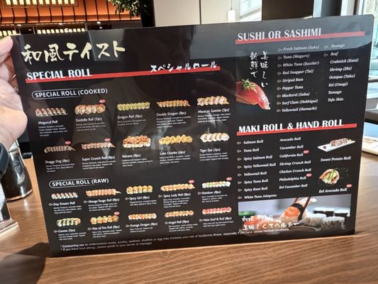 Menu photo 2 Sushi Haya Baytown, TX