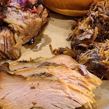 Mission BBQ - 3 Meats Platter - Barbeque Near Me - Bradenton, Florida Mission BBQ - 3 Meats Platter - Barbeque Near Me - Bradenton, Florida