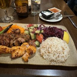 Mixed grill this time. Perfect!