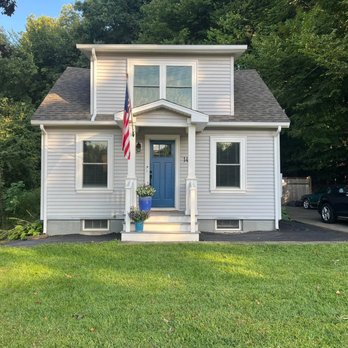 Pioneer Landscapes - House before Landscape Design. - Snow Removal Near Me - Easthampton, Massachusetts Pioneer Landscapes - House before Landscape Design. - Snow Removal Near Me - Easthampton, Massachusetts