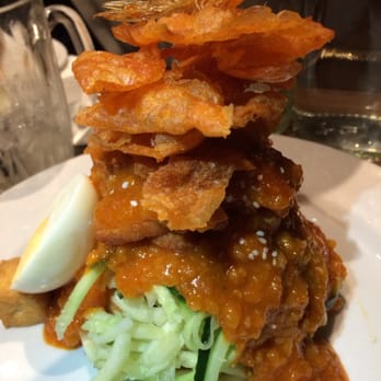 Mamak - Rojak - salad with prawn and coconut crackers - awesome - Malaysian Near Me - Melbourne, VIC Mamak - Rojak - salad with prawn and coconut crackers - awesome - Malaysian Near Me - Melbourne, VIC
