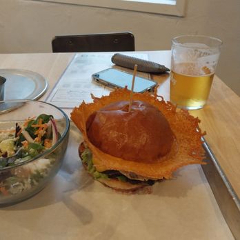 Churchkey - The Royale with Cheese, house salad, and a perfectly paired IPA recommended by a very helpful server. - Bars Near Me - Modesto, California Churchkey - The Royale with Cheese, house salad, and a perfectly paired IPA recommended by a very helpful server. - Bars Near Me - Modesto, California