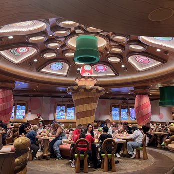 Toadstool Cafe - Interior - Cafes Near Me - Universal City, California