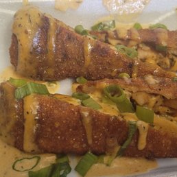 Jambalaya Egg Rolls