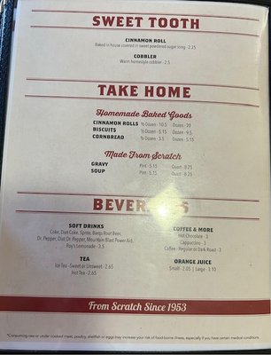 Menu photo 4 Homestead Family Restaurant Cushing, OK Menu photo 4 Homestead Family Restaurant Cushing, OK