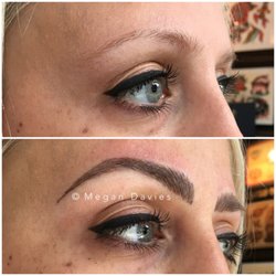 Lonely Hearts Club Tattoo - Eyebrow Microblading by Megan Davies.