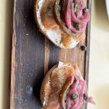 District Bar and Kitchen - Salmon bagel - Bars Near Me - Ocala, Florida District Bar and Kitchen - Salmon bagel - Bars Near Me - Ocala, Florida