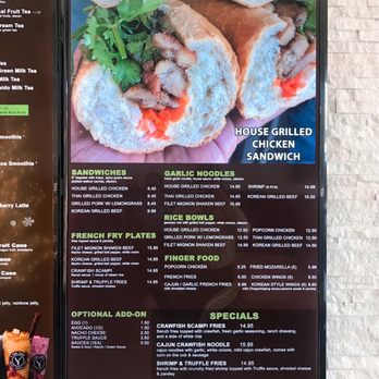 Y Tea Cafe - Menu (2) - Sandwiches Near Me - Garden Grove, California Y Tea Cafe - Menu (2) - Sandwiches Near Me - Garden Grove, California