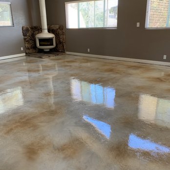 Next Level Concrete Coatings - Living room after - Masonry/Concrete Near Me Next Level Concrete Coatings - Living room after - Masonry/Concrete Near Me