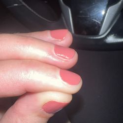 Master Nail Salon - Also didn't fully paint on the top coat.  Very strange encounter.