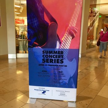 Superstition Springs Center - List of the bands playing the free summer concert series. - Shopping Centers Near Me - Mesa, Arizona