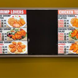 Yumy Platter - Updated menu