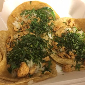 El Palenque - Chicken street tacos - Mexican Near Me - Noblesville, Indiana