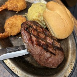 Ole's Big Game Steakhouse & Lounge - steak and shrimp