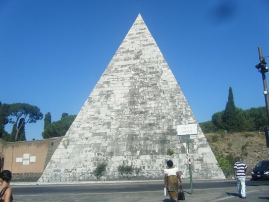 Pyramid of Caius Cestius by null
