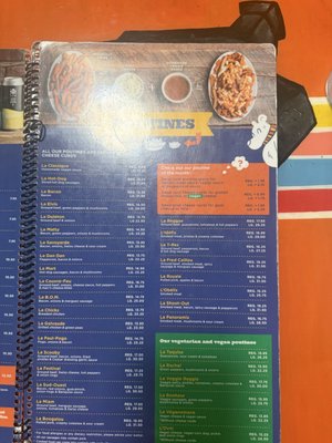 Menu photo 3 La Banquise Montreal, QC Menu photo 3 La Banquise Montreal, QC