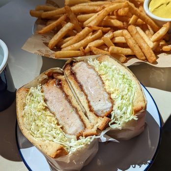Tanaka - Pork Sando with Fries - Sandwiches Near Me - Portland, Oregon