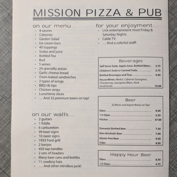 Mission Pizza - Menu p4 - Pizza Near Me - Fremont, California Mission Pizza - Menu p4 - Pizza Near Me - Fremont, California