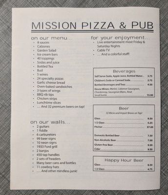 Menu photo 6 Mission Pizza Fremont, CA Menu photo 6 Mission Pizza Fremont, CA