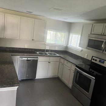 CGarcia Renovation - New granite countertops, painted kitchen cabinets - General Contractors Near Me