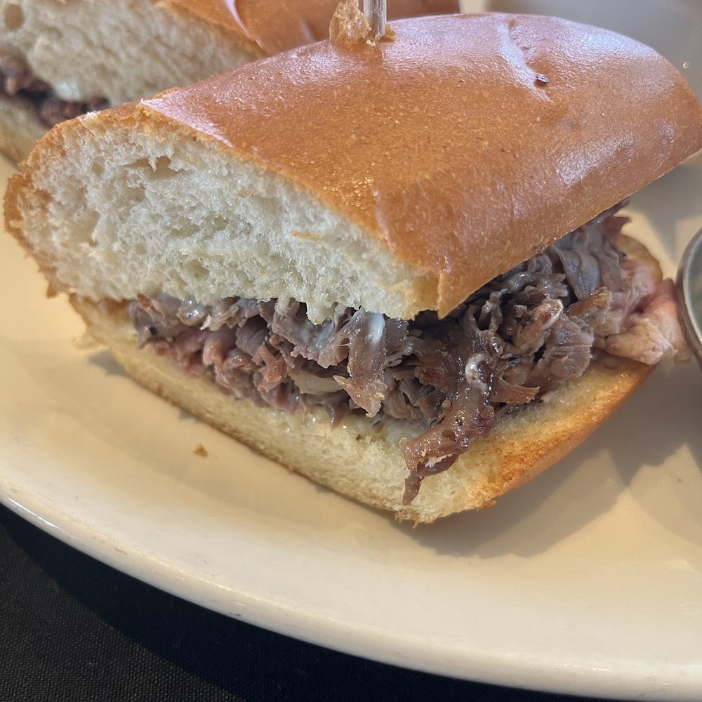 Nick's Del Mar - Prime Rib Sandwich - New American Near Me - Del Mar, California