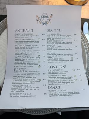 Menu photo 4 Da Barbara Los Angeles, CA