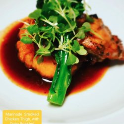 Lasalle Events - Marinated Grilled Quail, Roasted Butternut Squash Puree,