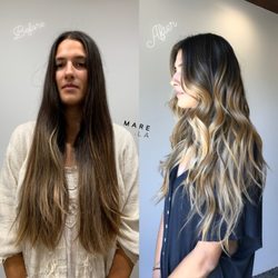 MARE LA - Haircut and full balayage by Mary Tran in Long Beach & Culver City