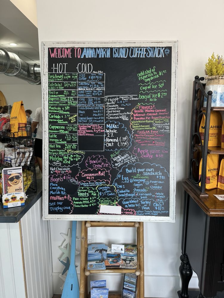 ANNA MARIA ISLAND COFFEE SHACK - Updated May 2024 - 5500 Marina Dr