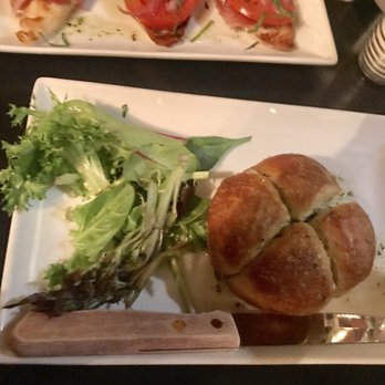 Remingtons of Niagara - Garlic bread has a massive garlicky punch, but it's small. - Steakhouses Near Me - Niagara Falls, Ontario Remingtons of Niagara - Garlic bread has a massive garlicky punch, but it's small. - Steakhouses Near Me - Niagara Falls, Ontario