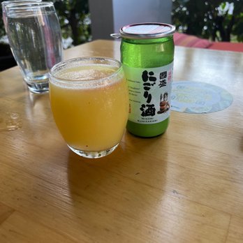 SuViche - Sushi and Ceviche - Passion Fruit Pisco Sour & Kunizakari Nigori - Peruvian Near Me - Miami, Florida SuViche - Sushi and Ceviche - Passion Fruit Pisco Sour & Kunizakari Nigori - Peruvian Near Me - Miami, Florida