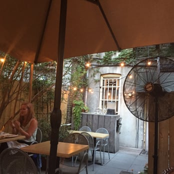 Brookvin - Half of the outdoor patio, covered with big umbrellas - Wine Bars Near Me - Brooklyn, New York Brookvin - Half of the outdoor patio, covered with big umbrellas - Wine Bars Near Me - Brooklyn, New York