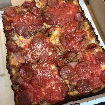Michigan & Trumbull - Meat lovers!!! - Pizza Near Me - Detroit, Michigan Michigan & Trumbull - Meat lovers!!! - Pizza Near Me - Detroit, Michigan