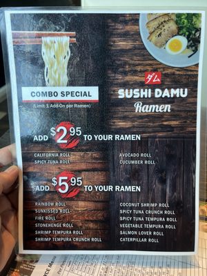 Menu photo 7 Sushi Damu Flower Mound Flower Mound, TX