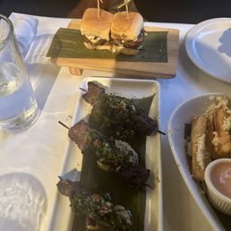 Churrasco, lamb sliders Churrasco, lamb sliders