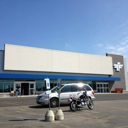 BLAIN'S FARM & FLEET - Rockford, IL - The new façade is almost completed.