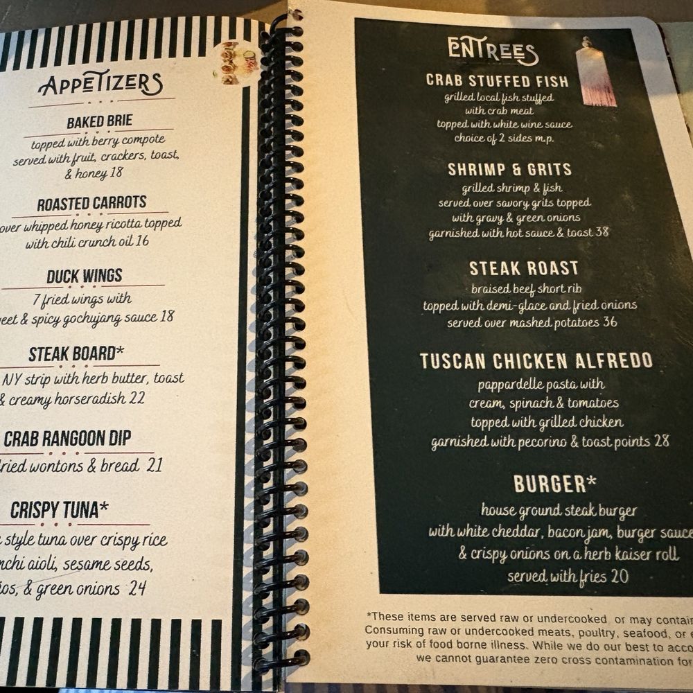 Fizzy Jane's - Menu - New American Near Me - Southport, North Carolina