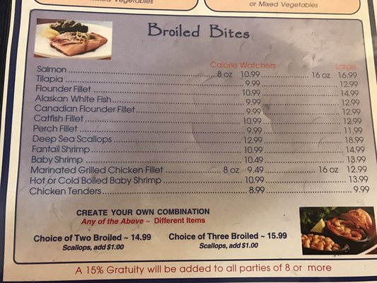 Menu photo 2 Blue Bay Seafood Restaurant - Salisbury Salisbury, NC Menu photo 2 Blue Bay Seafood Restaurant - Salisbury Salisbury, NC