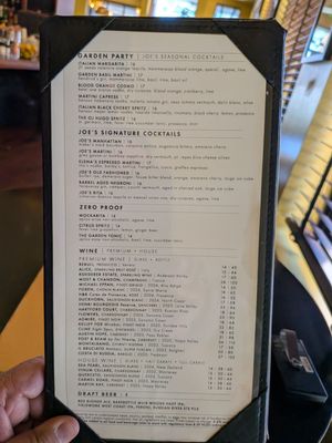 Menu photo 2 Original Joe's San Francisco, CA