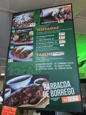 Menu photo 1 La Tortuga Everett, WA