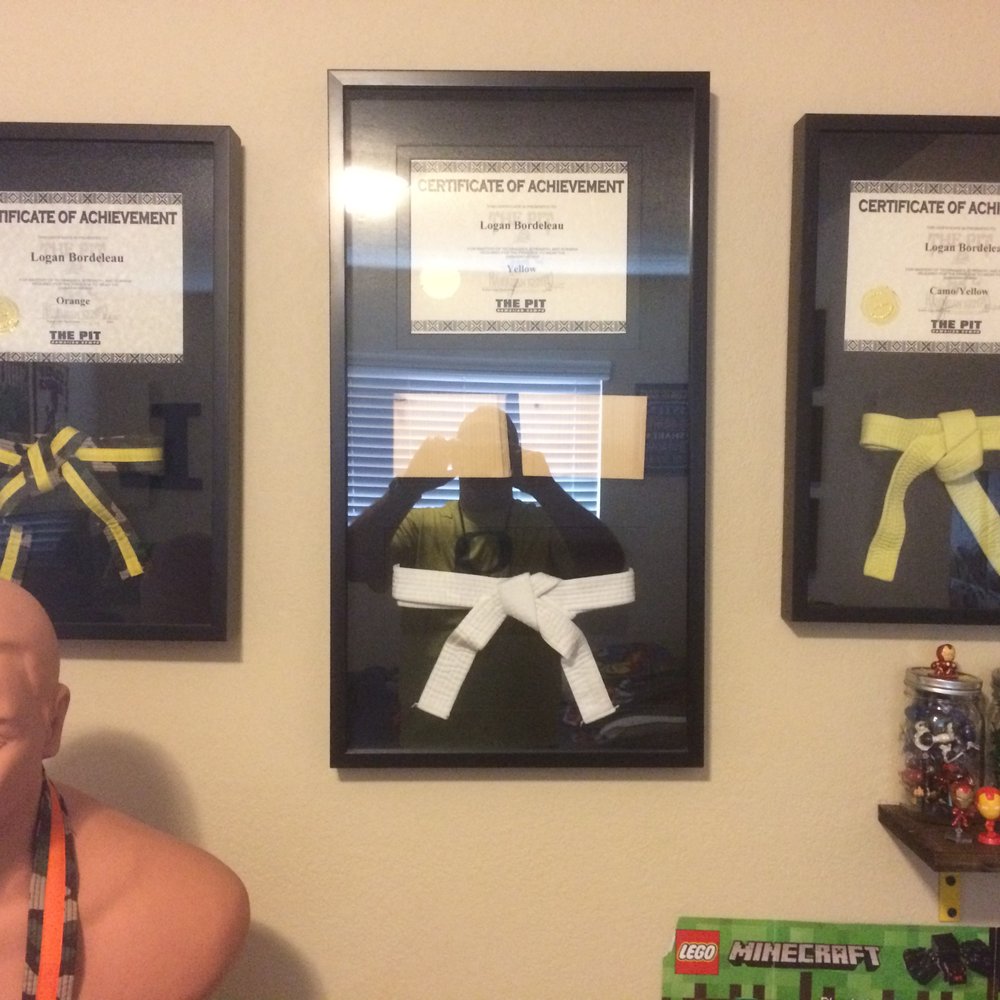 The Frame Artist - Kids Certificates with belts - Framing Near Me - Arroyo Grande, California