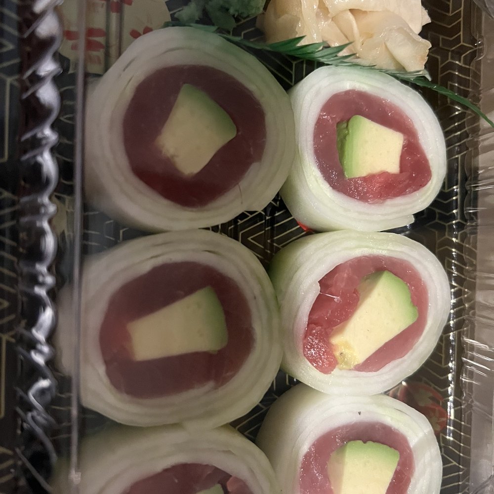 Junko Sushi - Tuna avocado Naruto Roll - Japanese Near Me - Astoria, New York